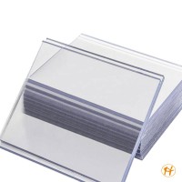 Super clear transparent rigid PVC plastic sheet with PE protective film