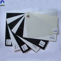 Plastic Sheets  Double Side Adhesive PVC Sheets for Coin and Stamp Collection  Album  Making With  White and Black Colors