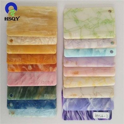 High Quality Custom Colored Marble Acrylic Sheet Supplier Price