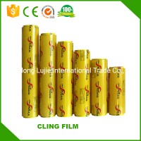 PVC/PE Film Shrink Film Biodegradable PVC Cling Film Roll Antimicrobial Film Packaging Film Reusable Eco Friendly Plastic Wrap Kitchen Wares Wrap Film